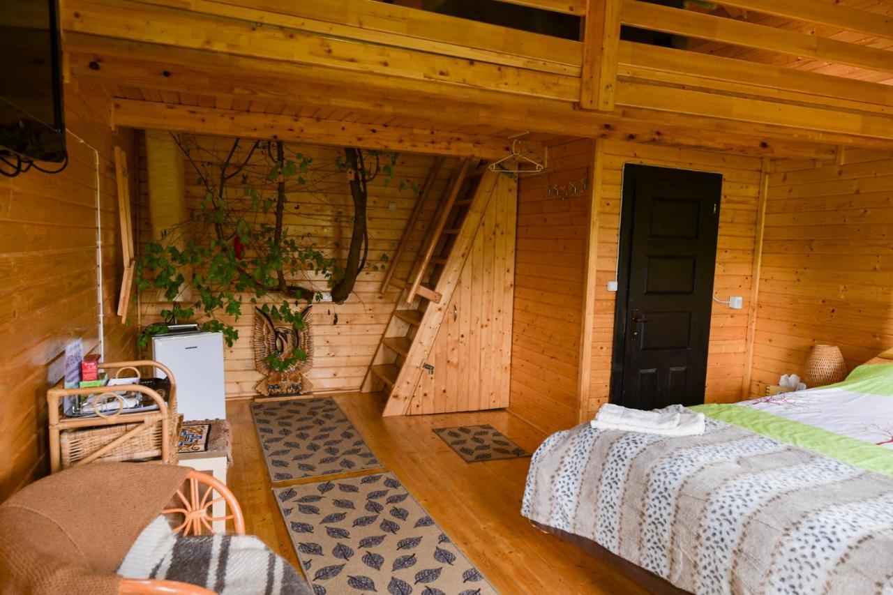 Cuibul Vulturilor - Casuta In Copac Villa Moisei Exteriör bild